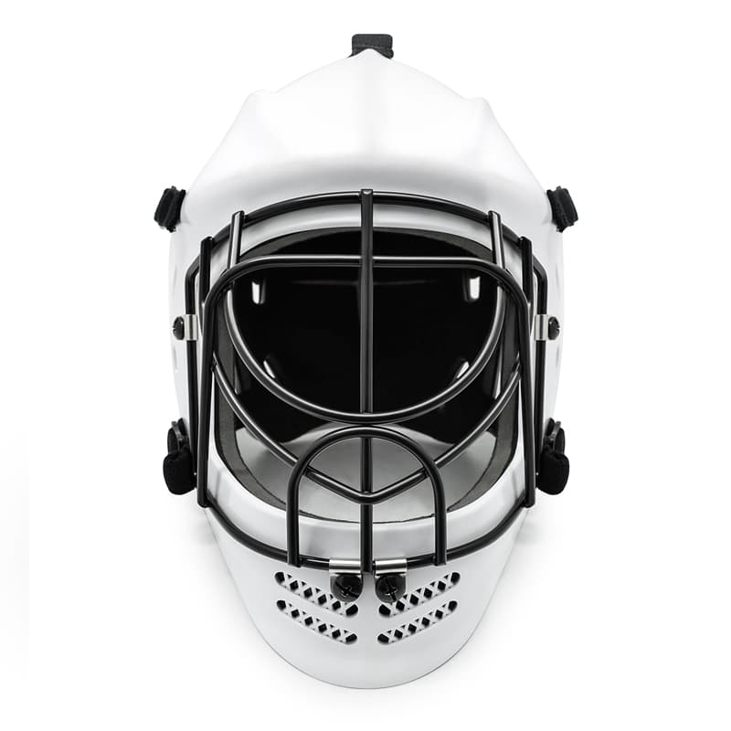 GYSPORTS-Memperkenalkan Helm Kiper Hoki Lapangan GY-FM26-C528S Baru Kami – Dibuat untuk Perlindungan Tanpa Kompromi
