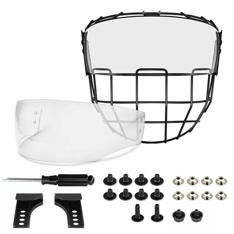 Kandang Hoki Es dengan Set Visor