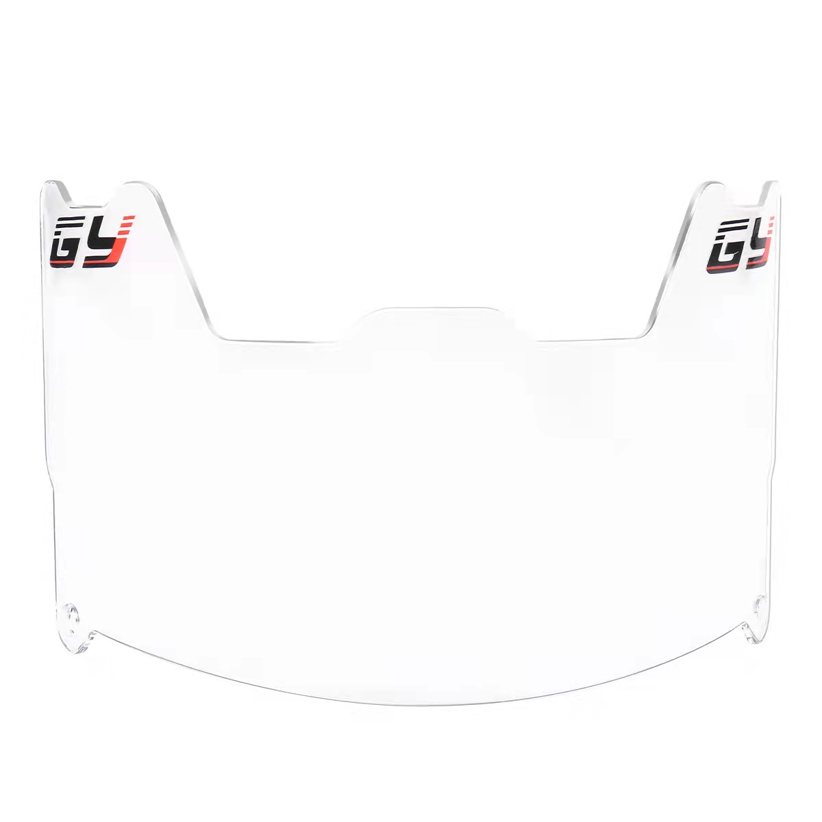 TruVision Pro Football Visor MilitaryGrade Clear Shield Bagian dalam anti kabut bagian luar anti gores
